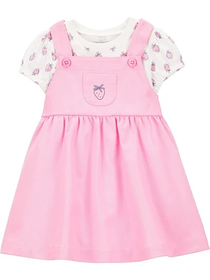 Carter's Child of Mine Ensemble short rose fraise pour bébé fille Tailles 0-3mois-24mois