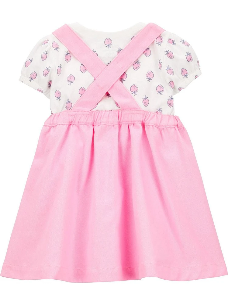 Carter's Child of Mine Ensemble short rose fraise pour bébé fille Tailles 0-3mois-24mois