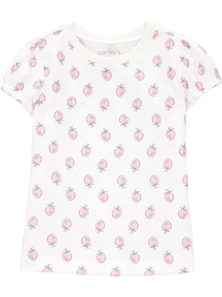 Carter's Child of Mine Ensemble short rose fraise pour bébé fille Tailles 0-3mois-24mois