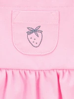 Carter's Child of Mine Ensemble short rose fraise pour bébé fille Tailles 0-3mois-24mois