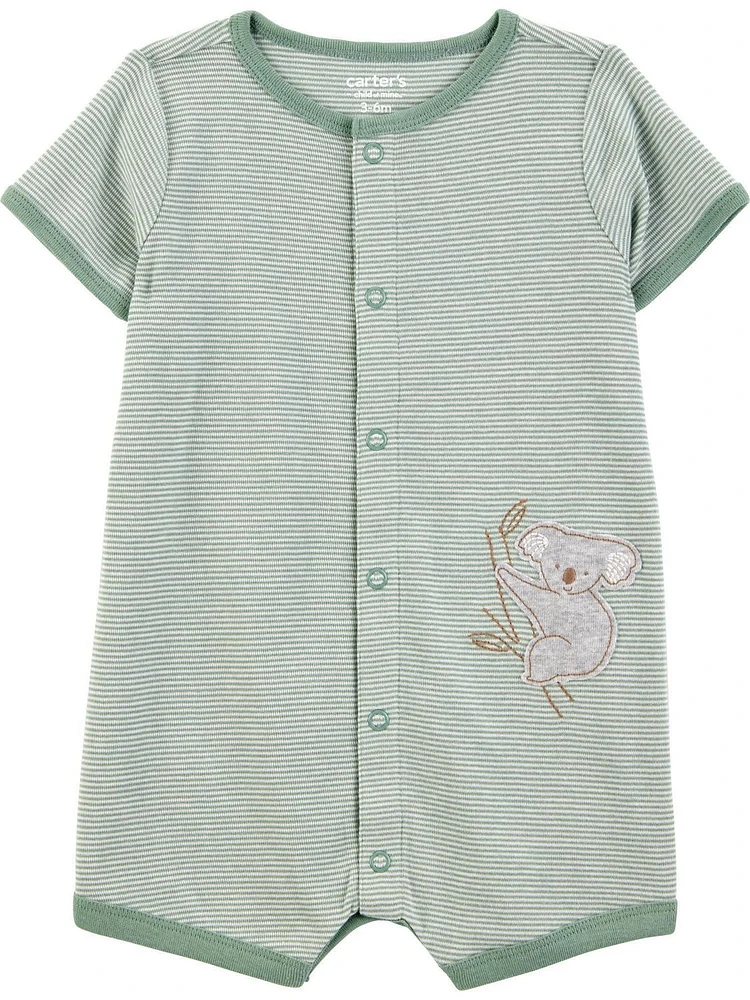 Carter's Child of Mine Barboteuse 1 pièce pour bébé garçon-Sage Koala Nouveau-né-24 mois