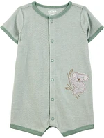 Carter's Child of Mine Barboteuse 1 pièce pour bébé garçon-Sage Koala Nouveau-né-24 mois