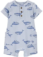 Carter's Child of Mine Barboteuse 1 pièce pour bébé garçon - Baleine bleue Nouveau-né-24 mois