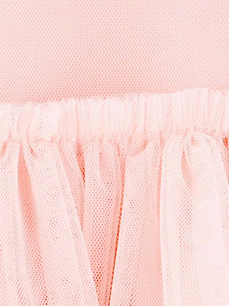 Carter's Child of Mine Baby Girls' Ruffle Pink Dress, Sizes 0/3-24 Months