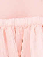 Carter's Child of Mine Baby Girls' Ruffle Pink Dress, Sizes 0/3-24 Months