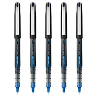 uniball™ Vision Needle Rollerball Pens, Micro Point (0.5mm), Blue, 5 Pack, Vision Needle Rollerball Pens