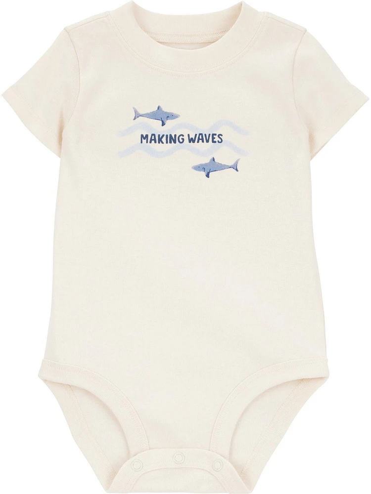 Carter's Child of Mine Ensemble de couvre-couches requin bleu pour bébé garçon Tailles NB-24 mois