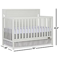 Dream On Me Cape Cod 5-in-1 Convertible Crib, Model #732