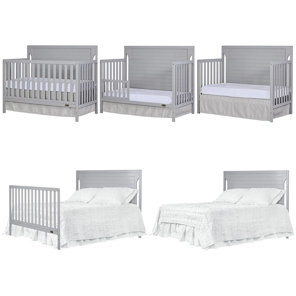 Dream On Me Cape Cod 5-in-1 Convertible Crib, Model #732