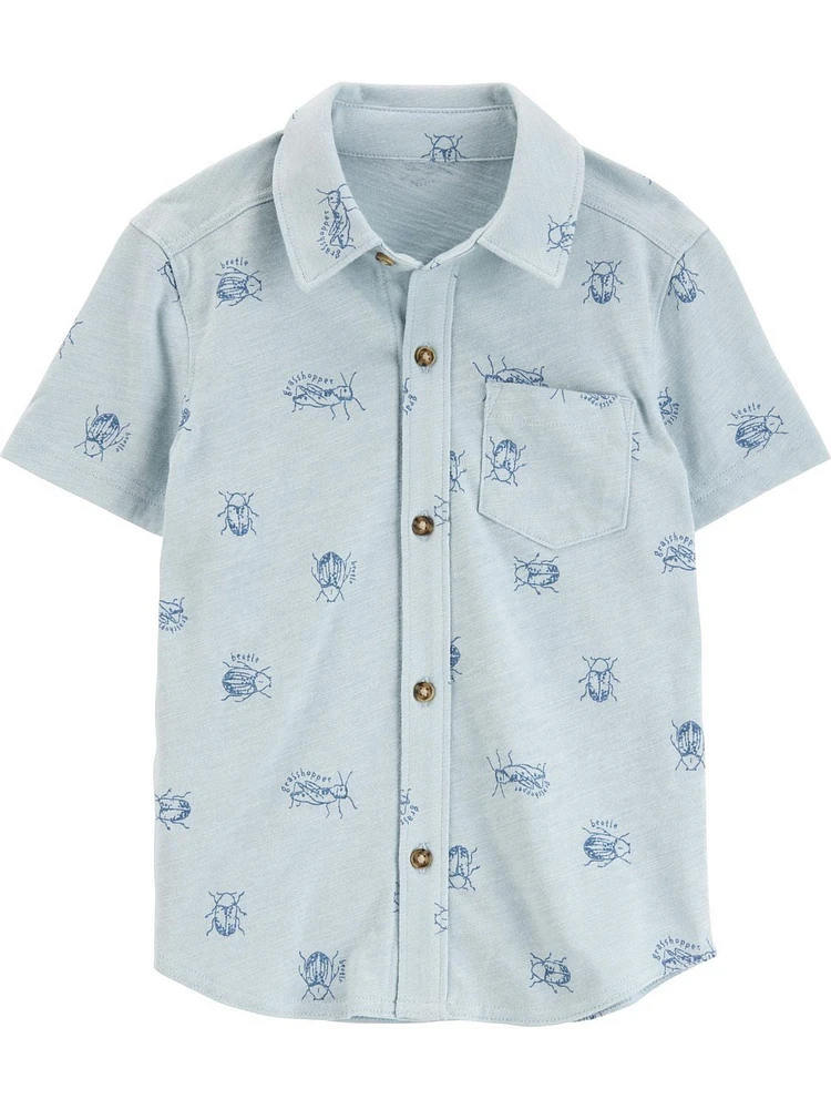 Carter's Child of Mine Ensemble 3 pièces Blue Bugs pour tout-petits garçons Tailles 2T-5T