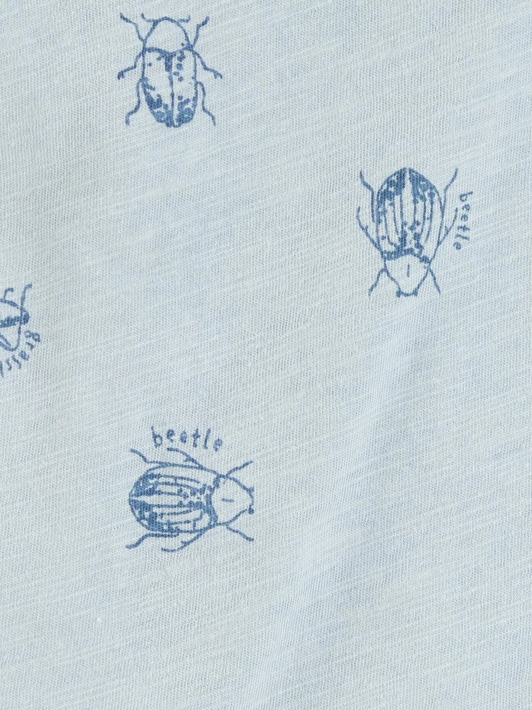 Carter's Child of Mine Ensemble 3 pièces Blue Bugs pour tout-petits garçons Tailles 2T-5T
