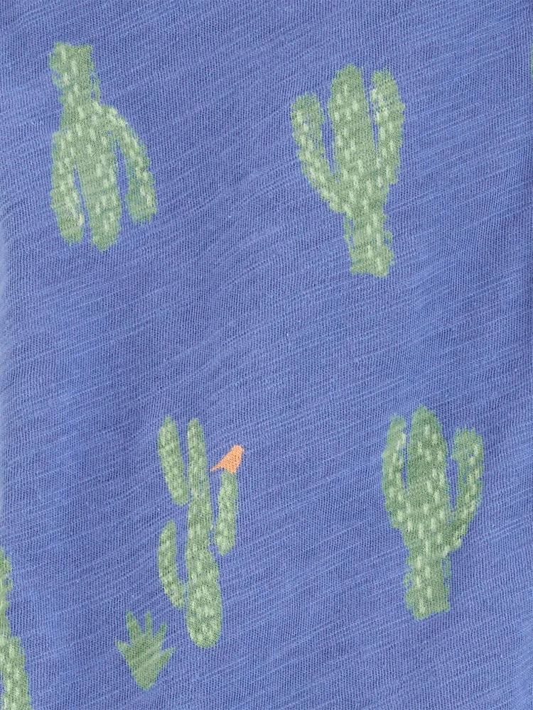 Carter's Child of Mine Ensemble court 2 pièces cactus bleu pour tout-petits garçons Tailles 2T-5T