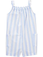 Carter's Child of Mine Barboteuse à rayures bleues et blanches pour petites filles Tailles 2T-5T