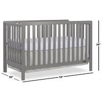 Dream On Me Ridgefield 5-in-1 Convertible Crib, Model #735