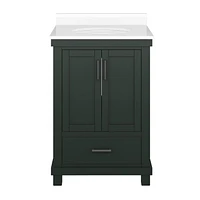 DHP Sunnybrooke 24 Inch Bathroom Vanity, Green