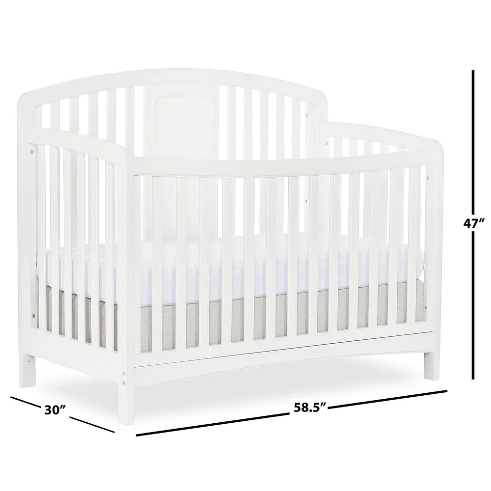 Slumber Baby Dakota 4-in-1 Convertible Crib, Model #775