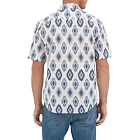 Wrangler Men's Short Sleeve Western Shirt