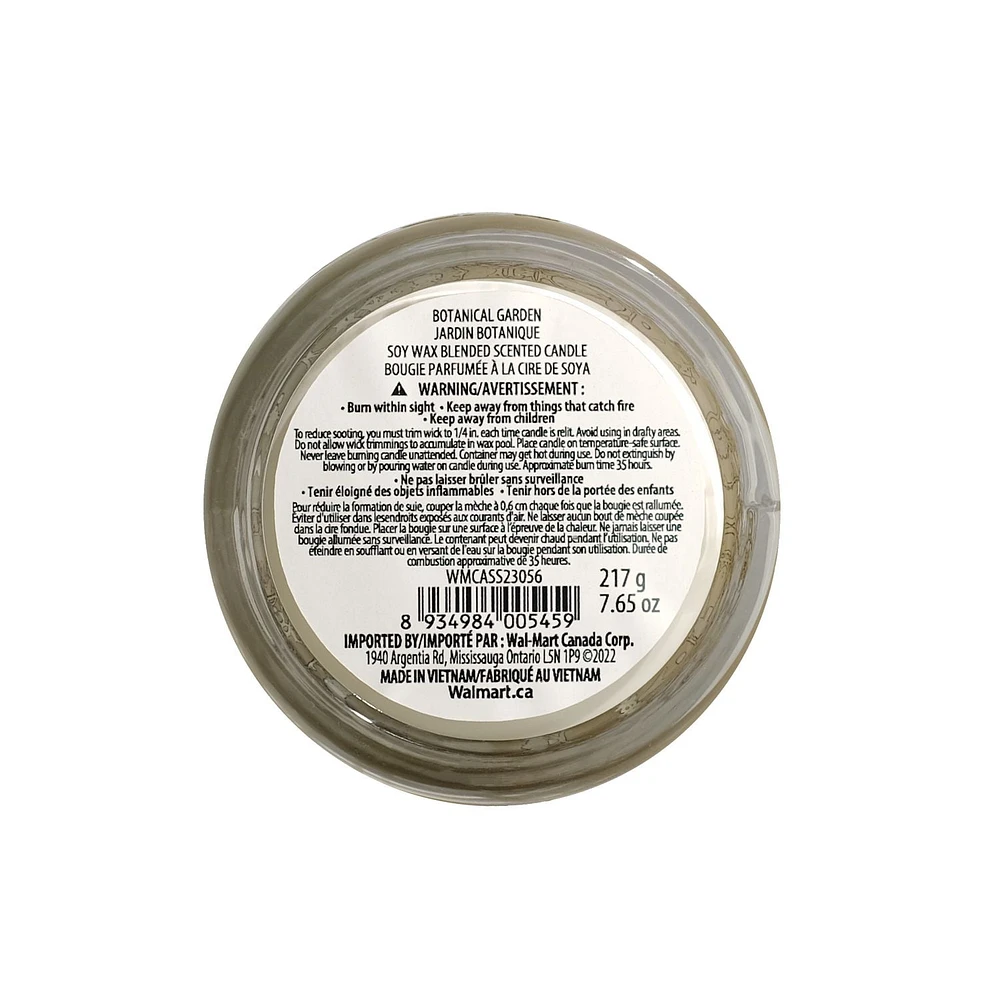 Botanical Light 7.65oz Botanical Garden Soy Wax Blended Scented Candle