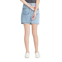 Justice Girls' Denim Cargo Skirt