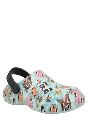 Official Minecraft Girls Clogs, Available in Sizes: 12-3