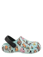 Official Minecraft Girls Clogs, Available in Sizes: 12-3