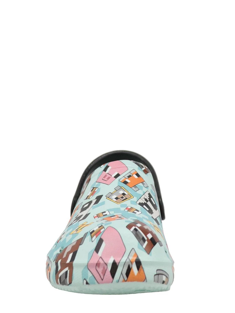 Official Minecraft Girls Clogs, Available in Sizes: 12-3