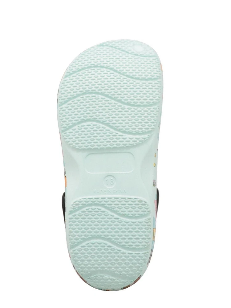 Official Minecraft Girls Clogs, Available in Sizes: 12-3