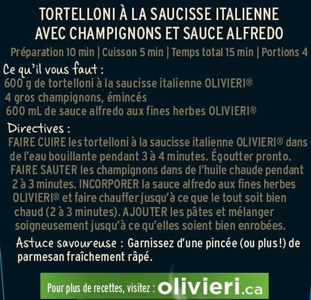 Olivieri Herb Alfredo Sauce 600mL