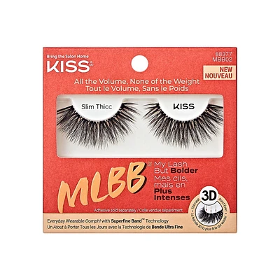 KISS MLBB - 3D Slim Thicc - 1 Pair