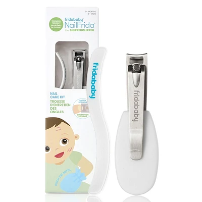 Frida Baby - NailFrida the SnipperClipper Set - Kit coupe-ongles et lime à ongles essentiel pour bébé, tout-petit, coupe-ongles et lime à ongles pour bébé, kit d'ongles essentiel pour bébé pour nouveau-nés et plus