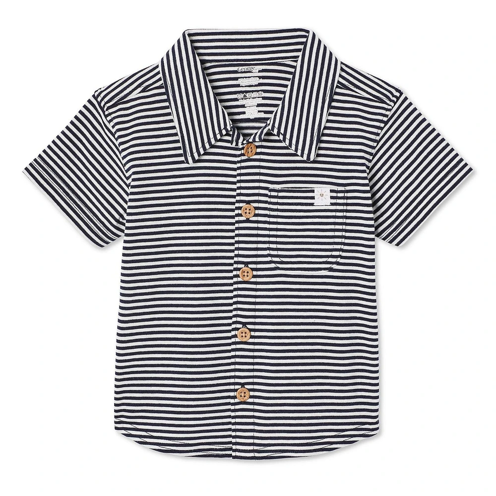 Chemise en tricot George pour bébés garçons Tailles 0-24 mois