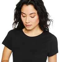 Paisley Sky Maternity Short Sleeve Crew Neck Tee