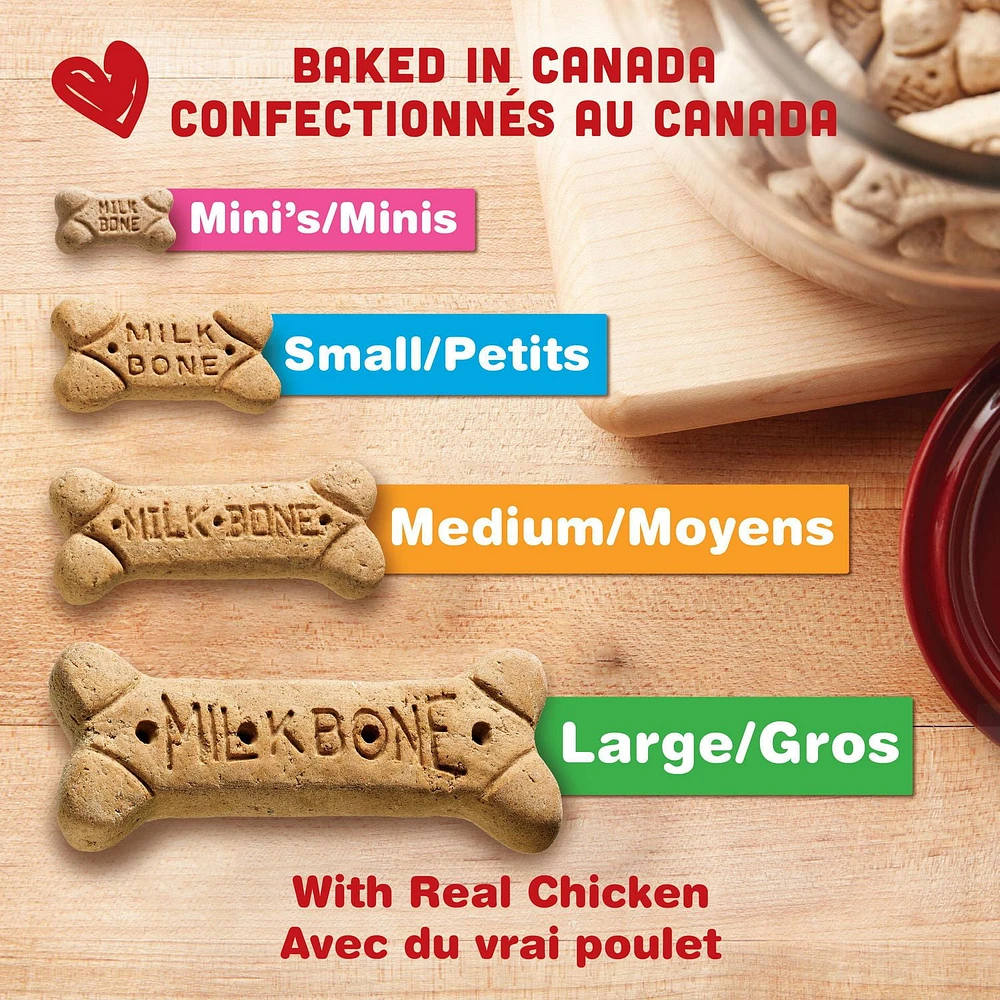 Milk-Bone biscuits moyens originaux NB-24M