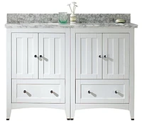 American Imaginations 20.25-in. W Above Counter White Bathroom Vessel Sink For 3H4-in. Center Drilling AI-17796