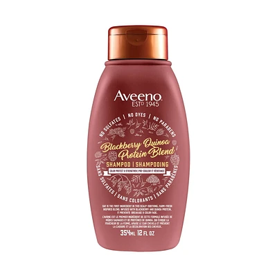 AVEENO Blackberry Quinoa Protein Blend Shampoo for Colour Protect & Strengthen