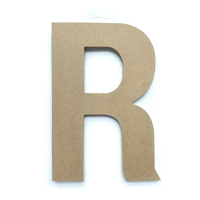 Lerman decor's wood letter R, Wood letter R