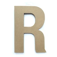 Lerman decor's wood letter R, Wood letter R