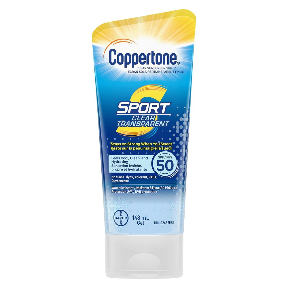 Coppertone® Sport Clear Sunscreen SPF 50