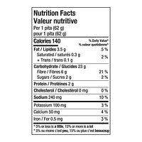 Pitas Promise Gluten Free 4 pitas, total de 248 g