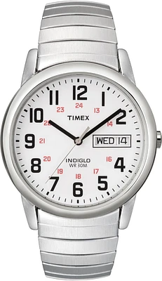 Timex® Easy Reader® Day Date Expansion Band Watch