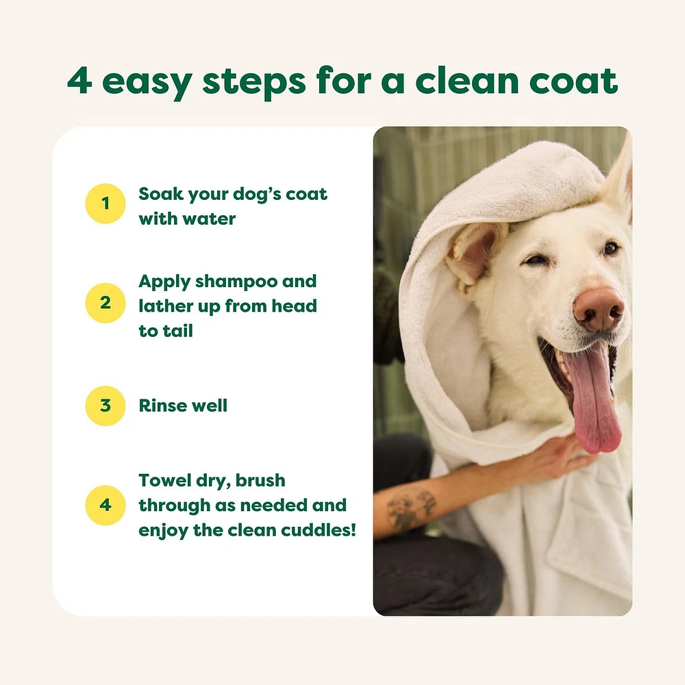 Earth Rated Gentle Puppy Shampoo, Gentle and Hypoallergenic, Sweet Almond Scent, 1 x 473 mL Puppy Shampoo