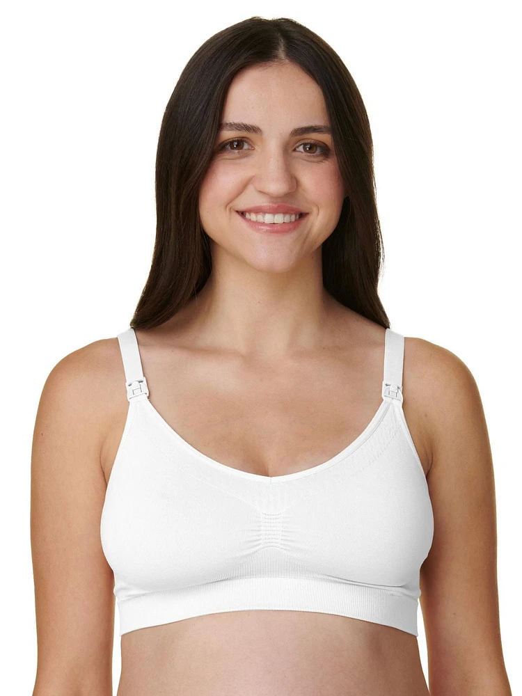 Soutien-gorge grand confort Basics par Bravado pour la grossesse et l'allaitement Tailles P-TTG