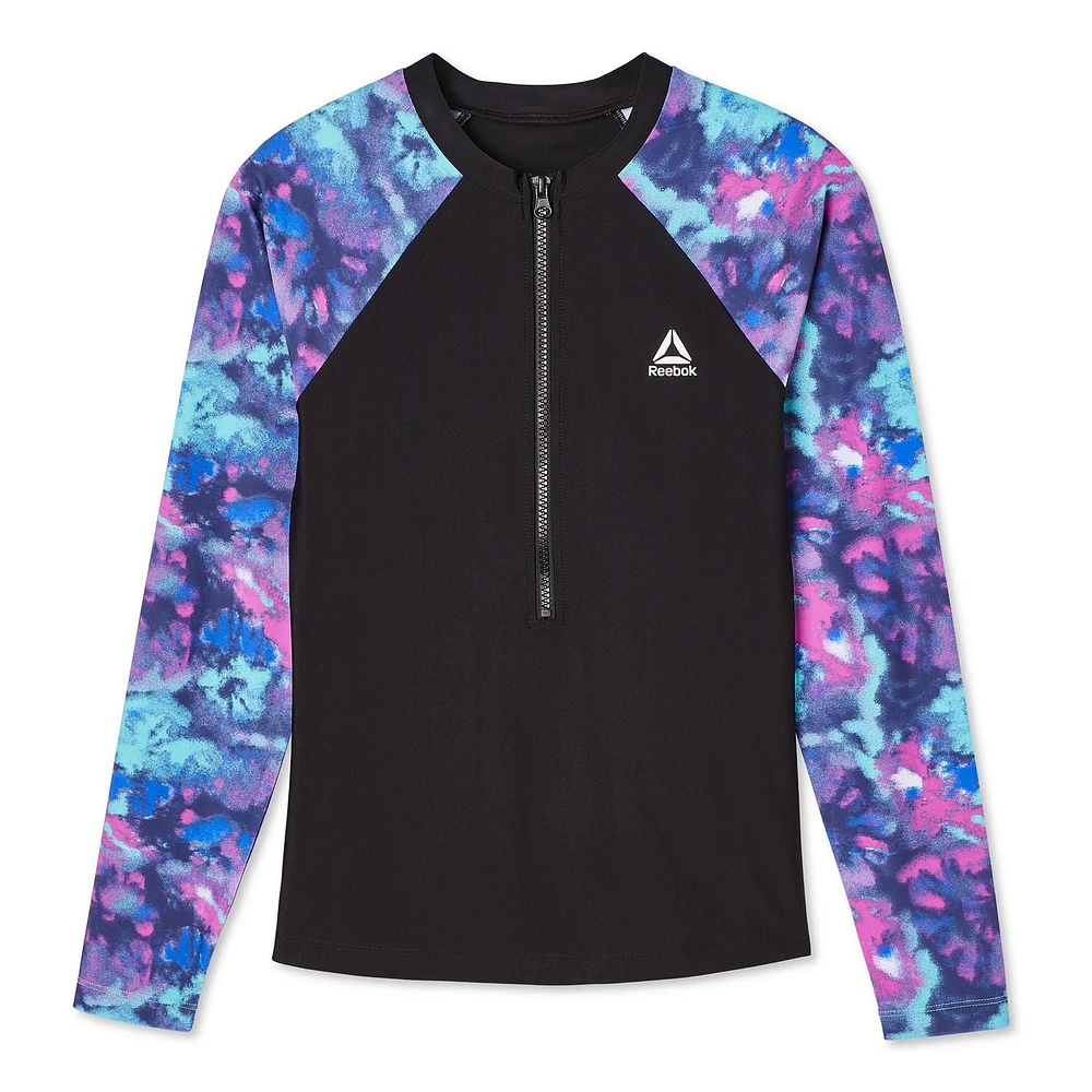 Rashguard À Manches Longues Reebok Pour Femmes Maillots De Bain