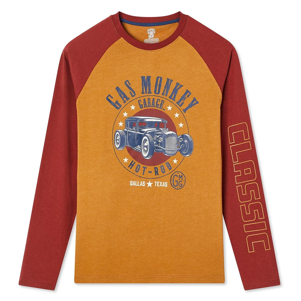 Gas Monkey Men's Raglan Tee