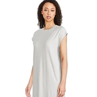 Robe t-shirt mi-longue George pour femmes Tailles TP–TTG