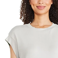 Robe t-shirt mi-longue George pour femmes Tailles TP–TTG