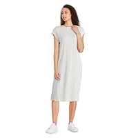 Robe t-shirt mi-longue George pour femmes Tailles TP–TTG