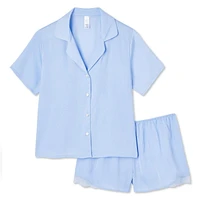 George Women's Satin Pajama 2-Piece Set