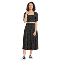 George Women's Smocked Bodice Top, Sizes XS-XXL