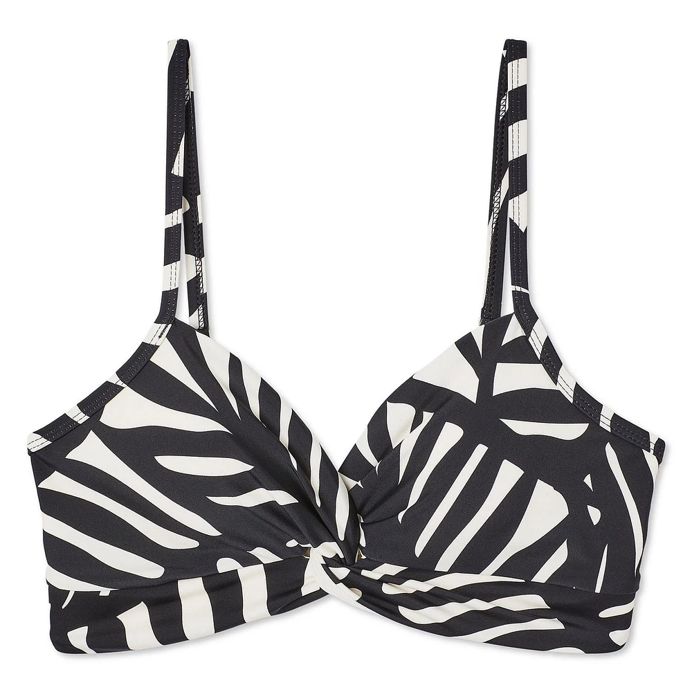 Haut de bikini torsadé à l’avant George pour femmes Tailles TP–TTG